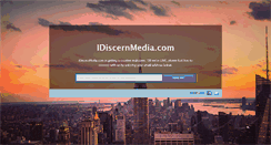 Desktop Screenshot of idiscernmedia.com