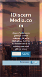 Mobile Screenshot of idiscernmedia.com